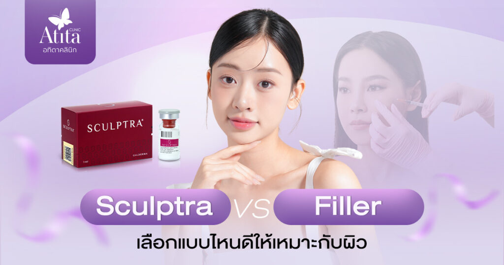 Sculptra vs Filler เลือกแบบไหนดีให้เหมาะกับผิว
