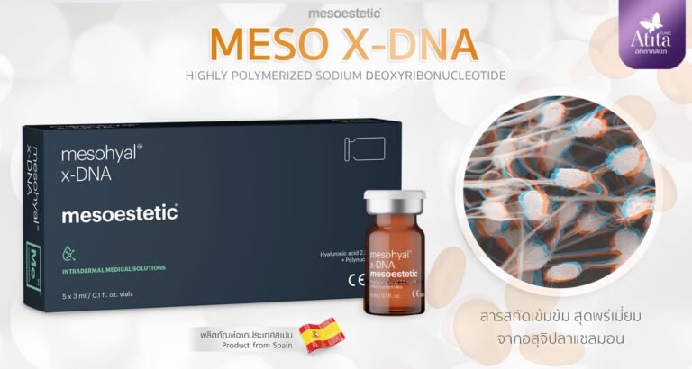mesohyal x-DNA สารสกัด Sodium DNA สำหรับฟื้นฟูผิว